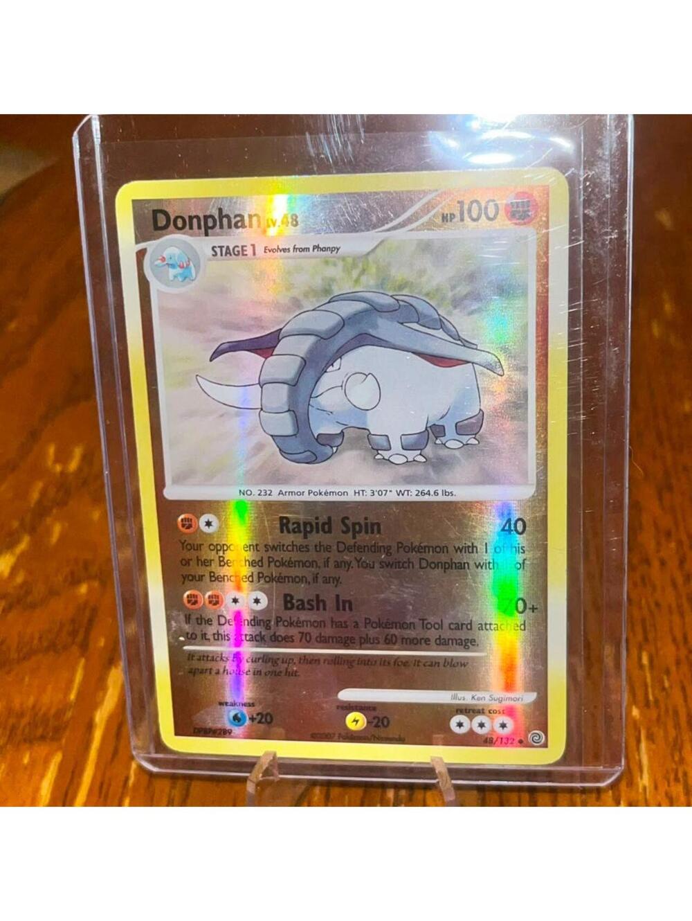 Donphan LV.48 48/132 - Secret Wonders Reverse Holo - HP 100 - 2007 - Picture 1 of 3